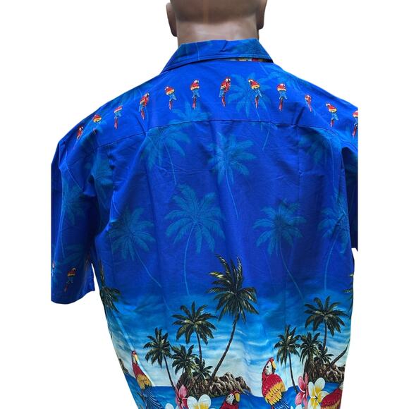 VINTAGE HAWAIIAN SHIRT PACIFIC LEGEND COTTON ALOHA SHIRT - Picture 4 of 9